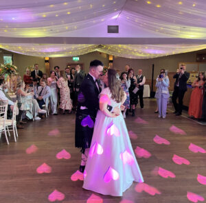 The Sutherlands first dance lodge on loch lomond